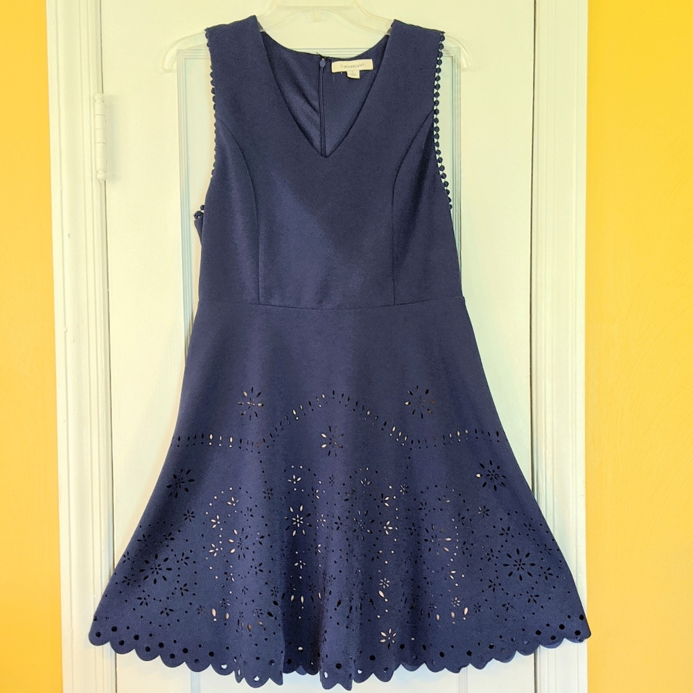 ✨2 for $25✨ Francesca's floral cutout dress, EUC